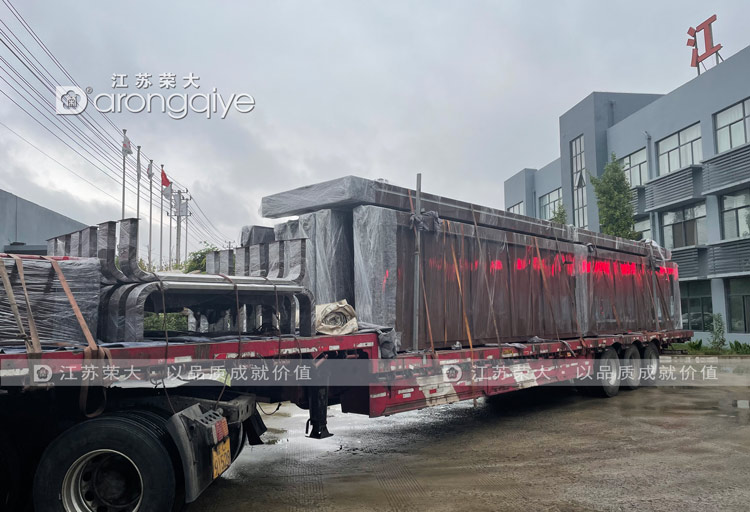 河北仿古候車亭發(fā)貨圖