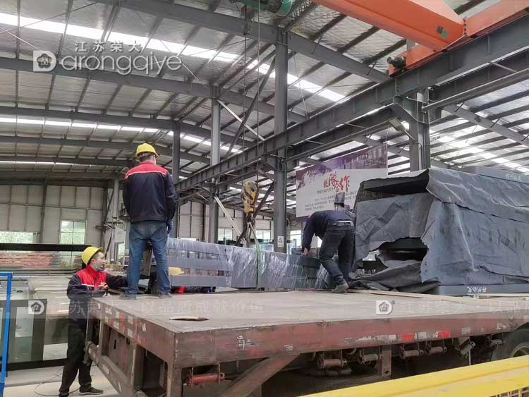 山東公交車站候車亭第九批次發(fā)貨配圖一