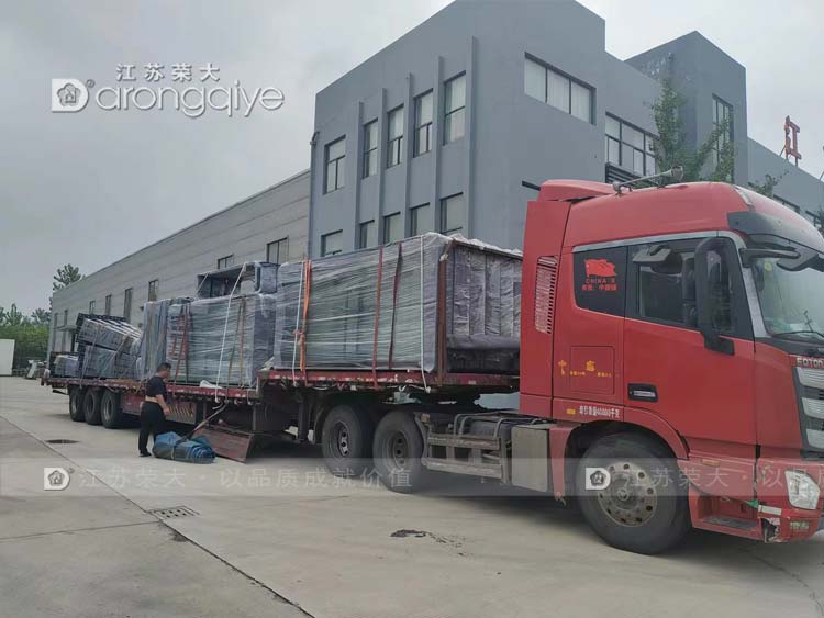 安徽公交候車亭發(fā)貨案例配圖一