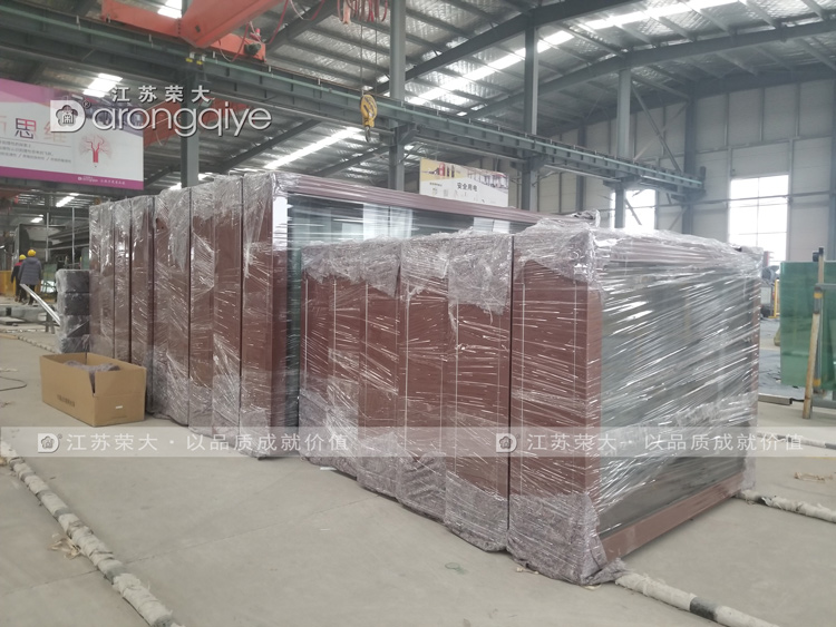 陜西仿古候車亭發(fā)貨圖二