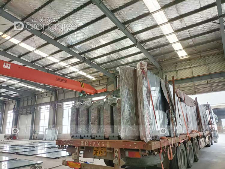 安徽智能公交站臺發(fā)貨實例圖一