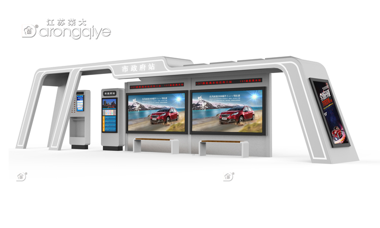 公交車站候車亭感受便利化出行時(shí)代