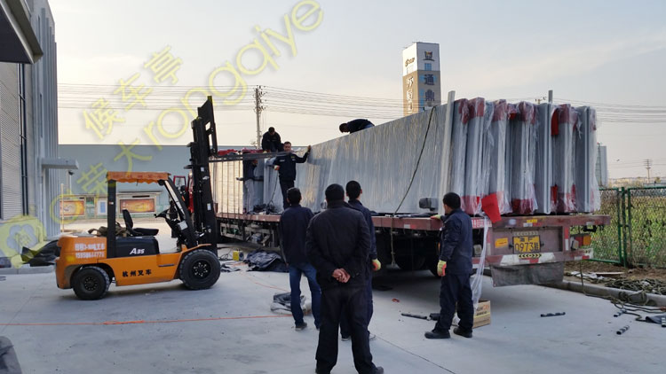 山西第十五批候車亭發(fā)貨圖一