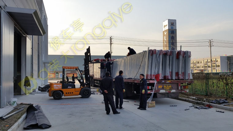 山西第十五批候車亭發(fā)貨圖二