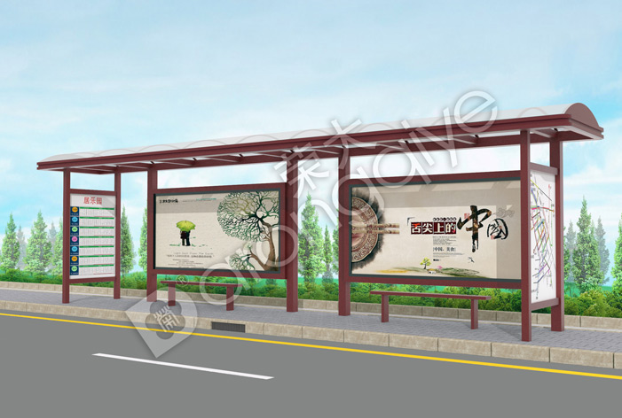 候車亭 公交站臺 宿遷候車亭廠家 江蘇榮大