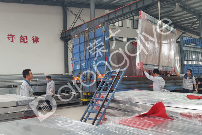 黑龍江公交站臺候車亭發(fā)貨圖二