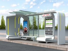 歐美候車(chē)亭彰顯人文關(guān)懷