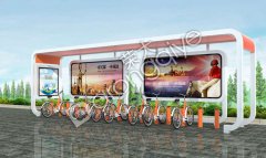 公共自行車棚燈箱廣告設(shè)計制作的主要思路