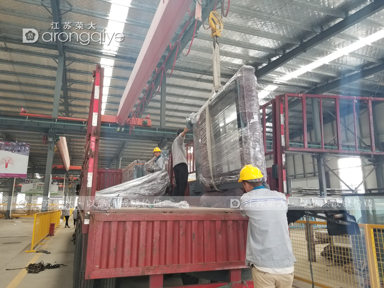 浙江候車(chē)亭發(fā)貨案例圖二